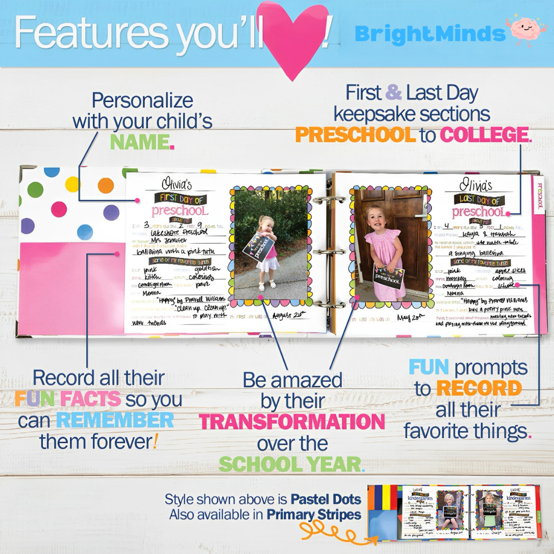 BrightMinds™ Keepsake Memory Book